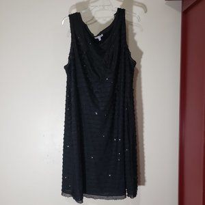 Black Cocktail Dress Sz 26W